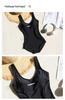 Women's Tummy-Slimming One-Piece Swimsuit: Sporty, Simple, Fashionable 2026 Model for Hot Springs & Pools