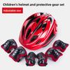Roller Skating Protective Gear Equipment Full Set Children's Helmet Set Boys Skateboard Shoes Bicycle Balance Bike Knee Hat