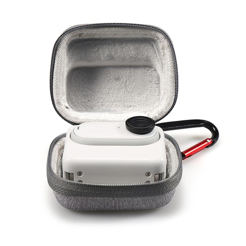 Portable Shockproof Storage Case Waterproof Carrying Bag for GO 3/3S Camera with Carabiner Clip