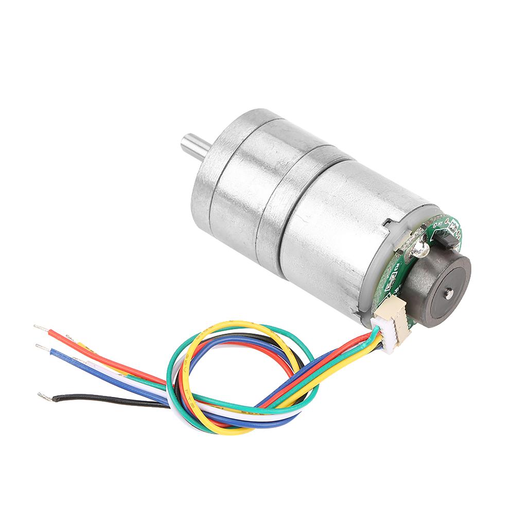 GM25 310 DC Encoder Gear Motor Metal Speed Reduction Motor (DC12V 30RMP)