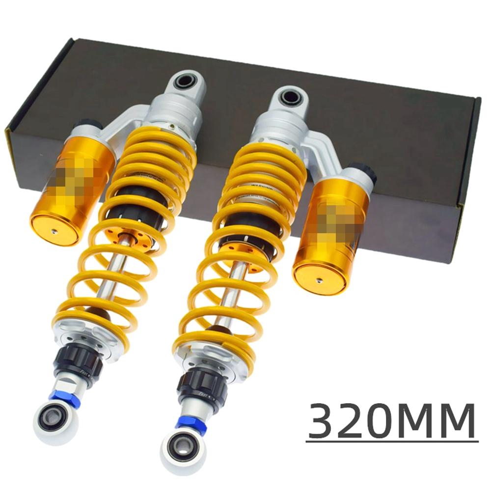 320 to 360mm Motorcycle Rear Adjust Damping Shock Absorber For Honda Yamaha Nmax Xmax Aerox Pcx125 150 Dirt Bike Gokart Quad ATV