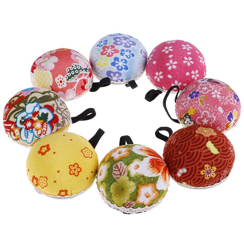 1Pc Ball Shaped DIY Craft Needle Pin Cushion Holder Sewing Kit Pincushions Wrist Strap Pin Cushion Home Sewing Supplies New