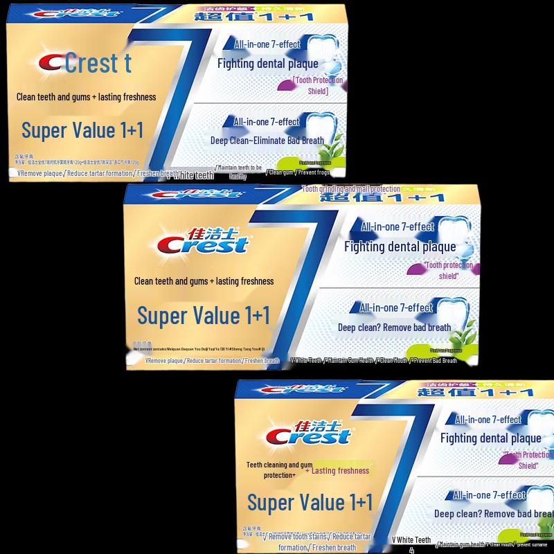 Crest Complete 7 Effects Anti-Plaque + Deep Clean Toothpaste