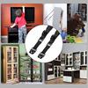 Baby Safety Metal Tv Straps, Dd Furniture Anti-Tip Straps Heavy Duty