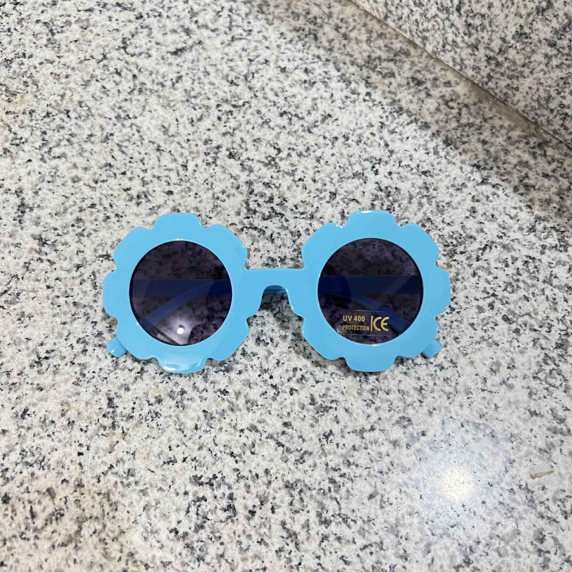 New Cute Children S Frosted Glasses Color Series Baby Sunglasses