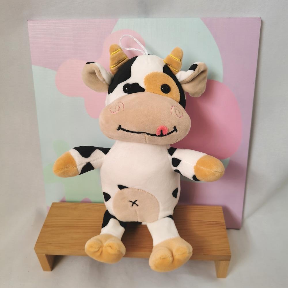 

Baby Soothing Doll Soft Pillow 35CM Animals Doll Cattle Plush Toy Stuffed Animals Cow Stuffed Toy 25cm