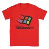 Windows95 Accessories Unisex T Shirts 100% Cotton Tee Graphic Printing  Tops T-shirt