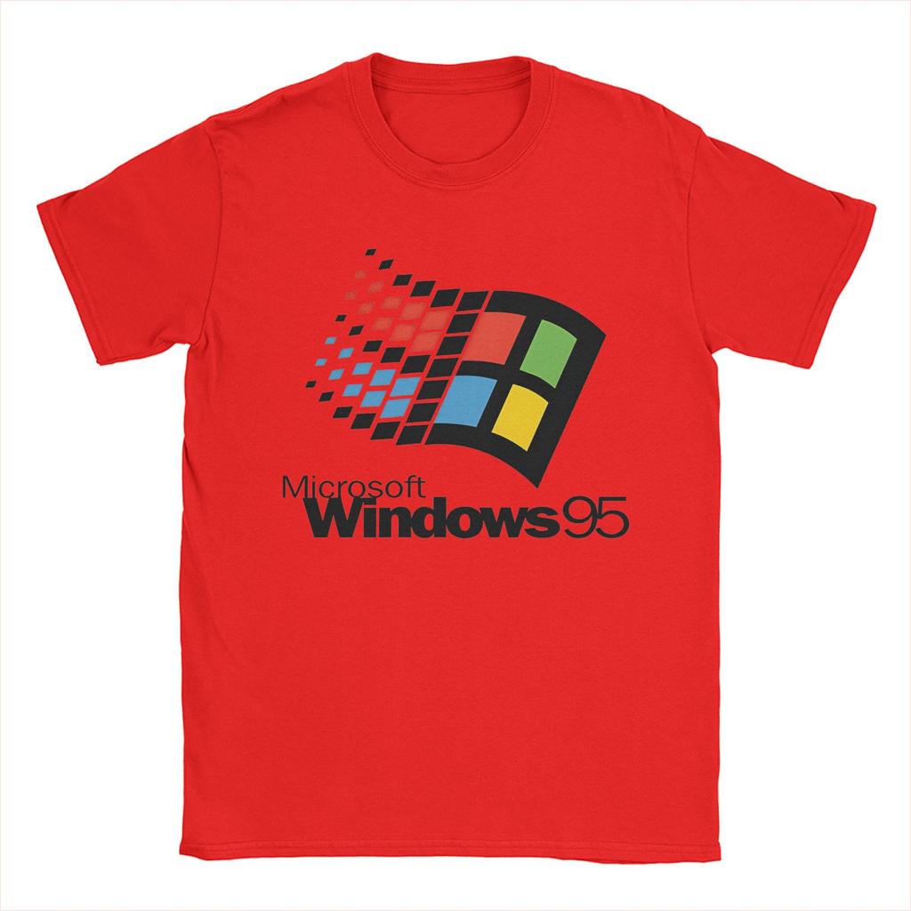Windows95 Accessories Unisex T Shirts 100% Cotton Tee Graphic Printing Tops T-shirt