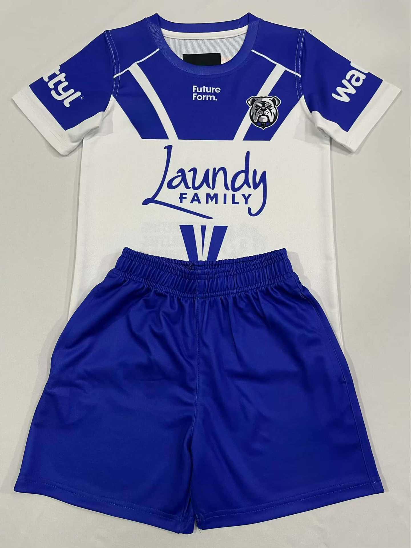 Регбийная майка 2025 с головой собаки: Детская и мужская спортивная форма с коротким рукавом 20