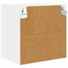 Hanging Cabinet with Storage White 40 x 29.5 x 40 cm Engineered Wood