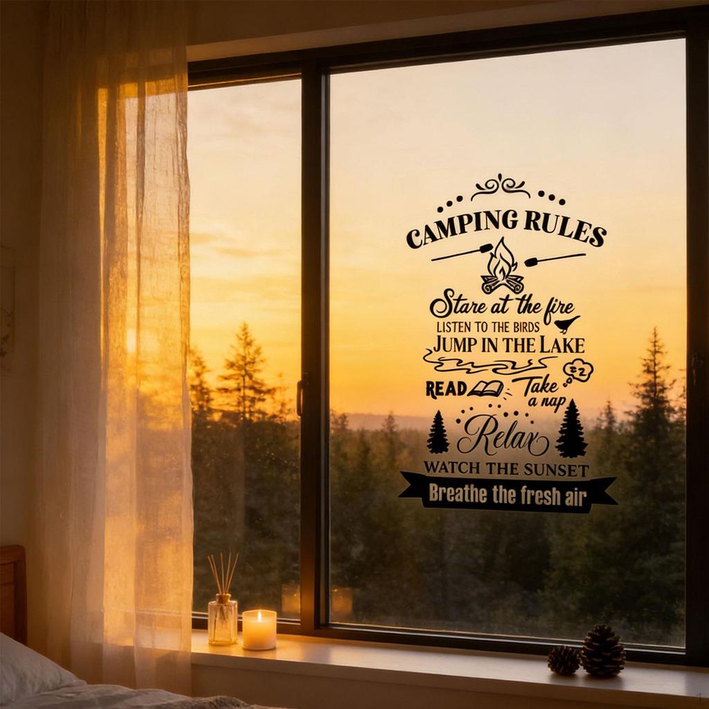 Car Sticker Decor Quick Installation RV for SUV Motorcycle Hood