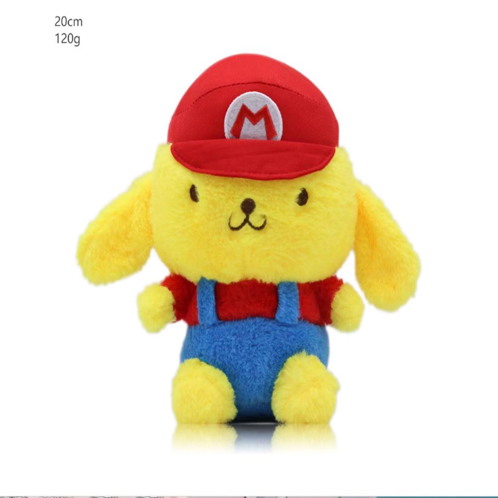 Cute Sanrio Kuromi Hello Kitty MyMelody Cinnamoroll Pochacco Kawaii Plush Toy Doll Children's Birthday Gifts And Christmas Gifts