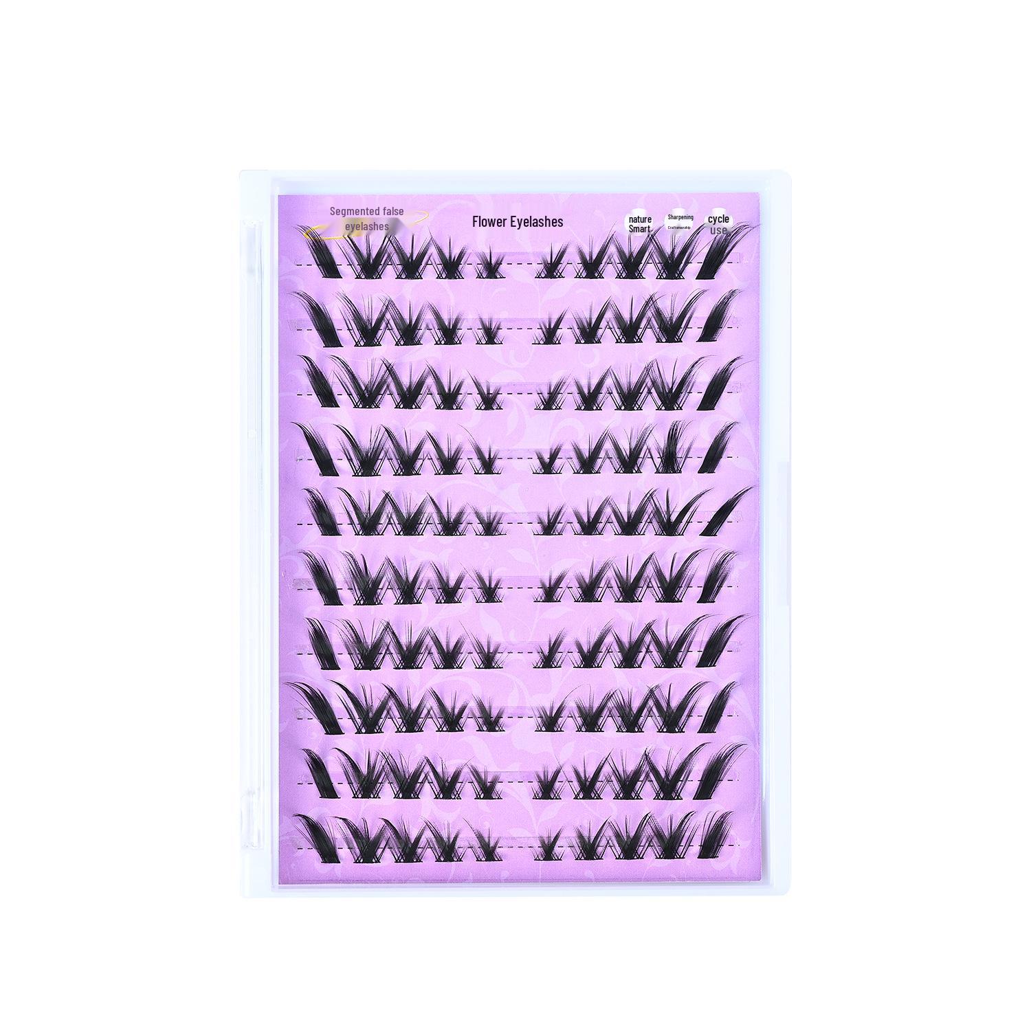

Self-Adhesive Fishtail False Eyelashes - Glue-Free, Natural-Looking and Easy-to-Apply