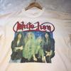 White Lion Bandmitglieder Weißes T-Shirt Baumwolle Volle Größe