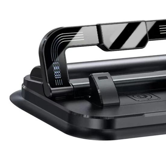 Car Phone Holder with Parking Number Plate 2-in-1 Multi-functional 360 Degrees Rotation Phone Stand