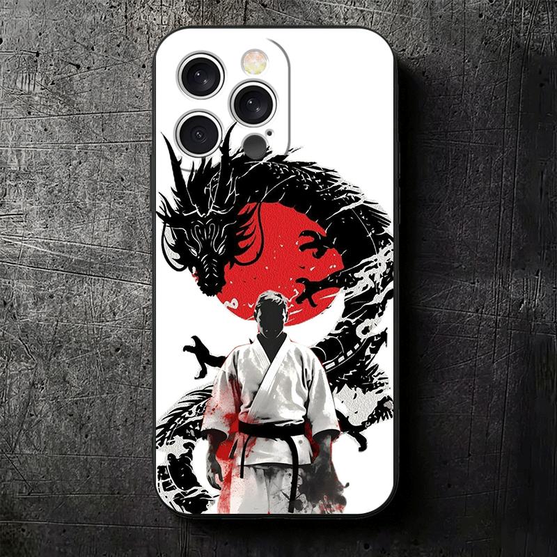 Taekwondo Kungfu Desgin Soft Phone Case for iPhone 16 16E 17 Air 15 Pro Max 14 Plus 13 Mini 11 12 7 Black Cover Back Shell