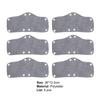 6PCS Snap-On Hard Hat Sweatband Snap Anti-dirty Helmet Lining Pad Helmet Sweat Band  Baseball Cap