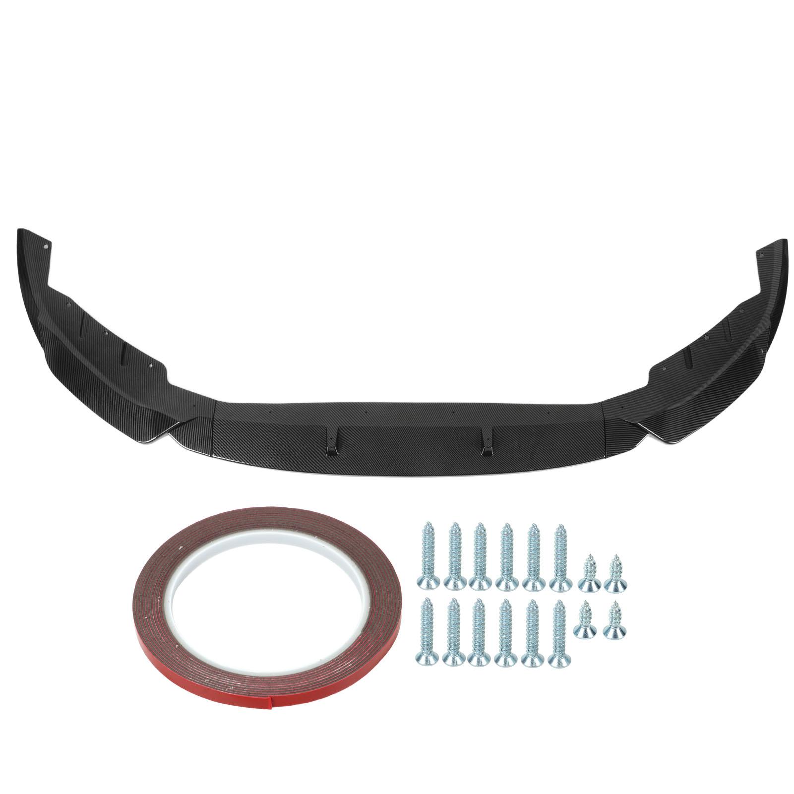 

3pcs Front Bumper Lip Spoiler Kit Aerodynamic for 5 Series G30 G31 520i 525i 530i 2021 and Up
