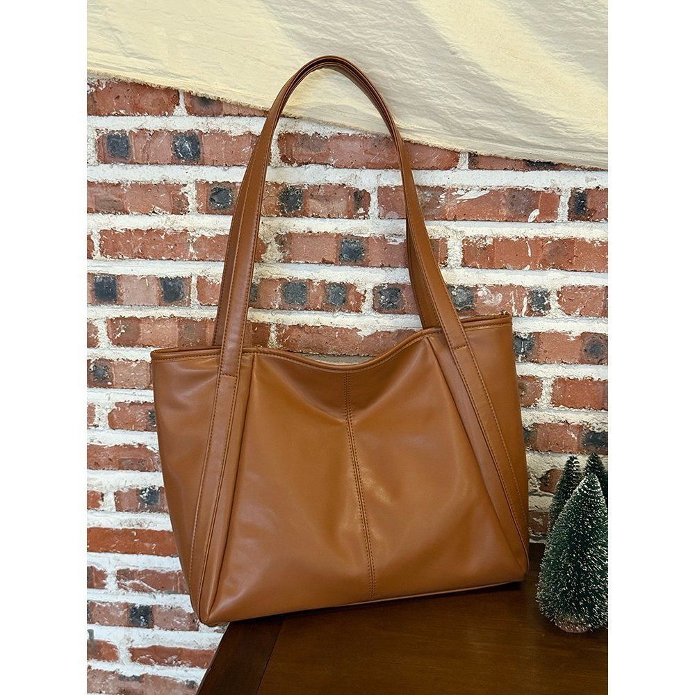 Large-capacity Tote Bag - High-end Commuter Single-shoulder Underarm Bag for Work Commuting. Bag for Daily Commuting.