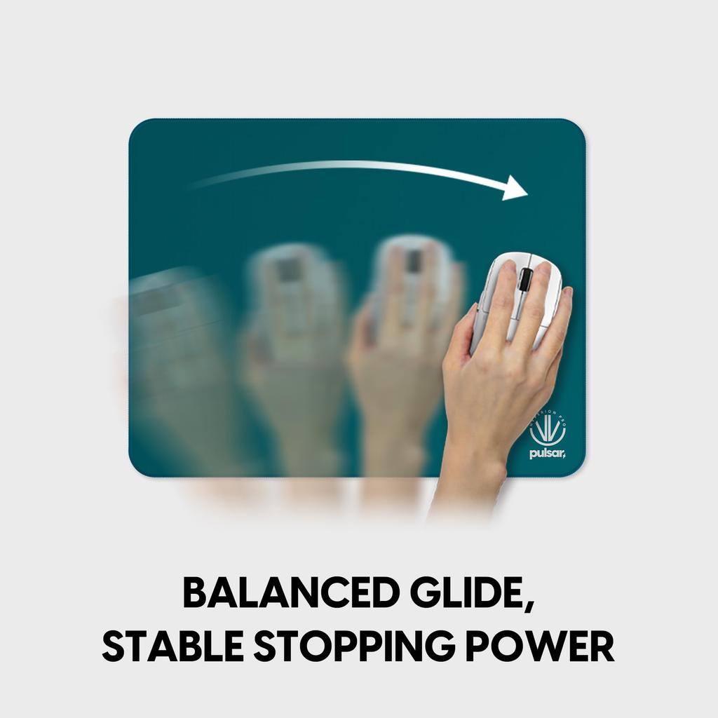 Pulsar Gaming Gears eSports Gaming Mouse eS Hyperion Pro 42cm x 33cm x 4mm Velocity Pad, Large, Xsoft, (L, Green)