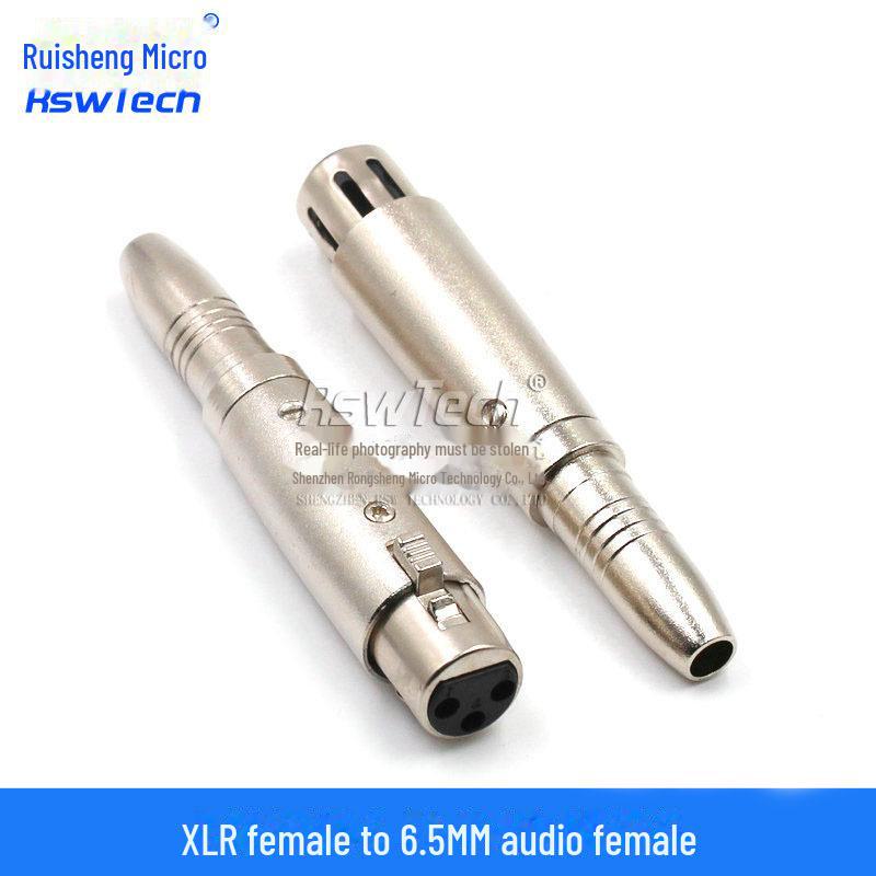 

Аудиоадаптер XLR-6,35 мм «мама» для микрофона/микшера