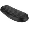 PU Leather Flat Vintage Style Motorcycle Seat Cushion Saddle Fit For CB CL AX100 CG125 Black