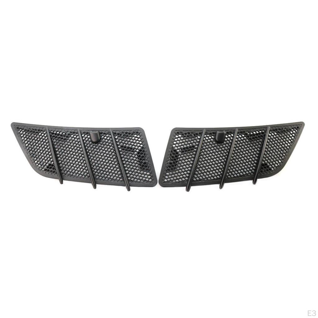 Hood Air Vent Grille Cover Durable Black Easy Installation Replacement Parts for W164 Ml GL Class