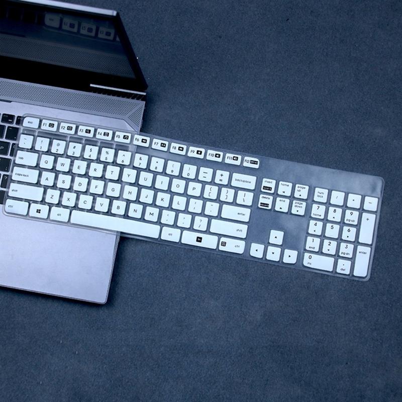 Silicone Keyboards Protectors Cover for K235 K375 MK235 MK315 Laptop Dust and Spill Resistant Transparents Film