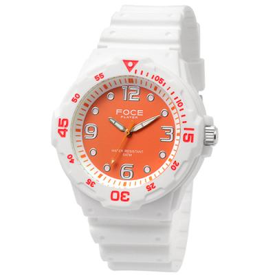 FOCE Player Unisex Urethane Band Wristwatch FP1125W-OR