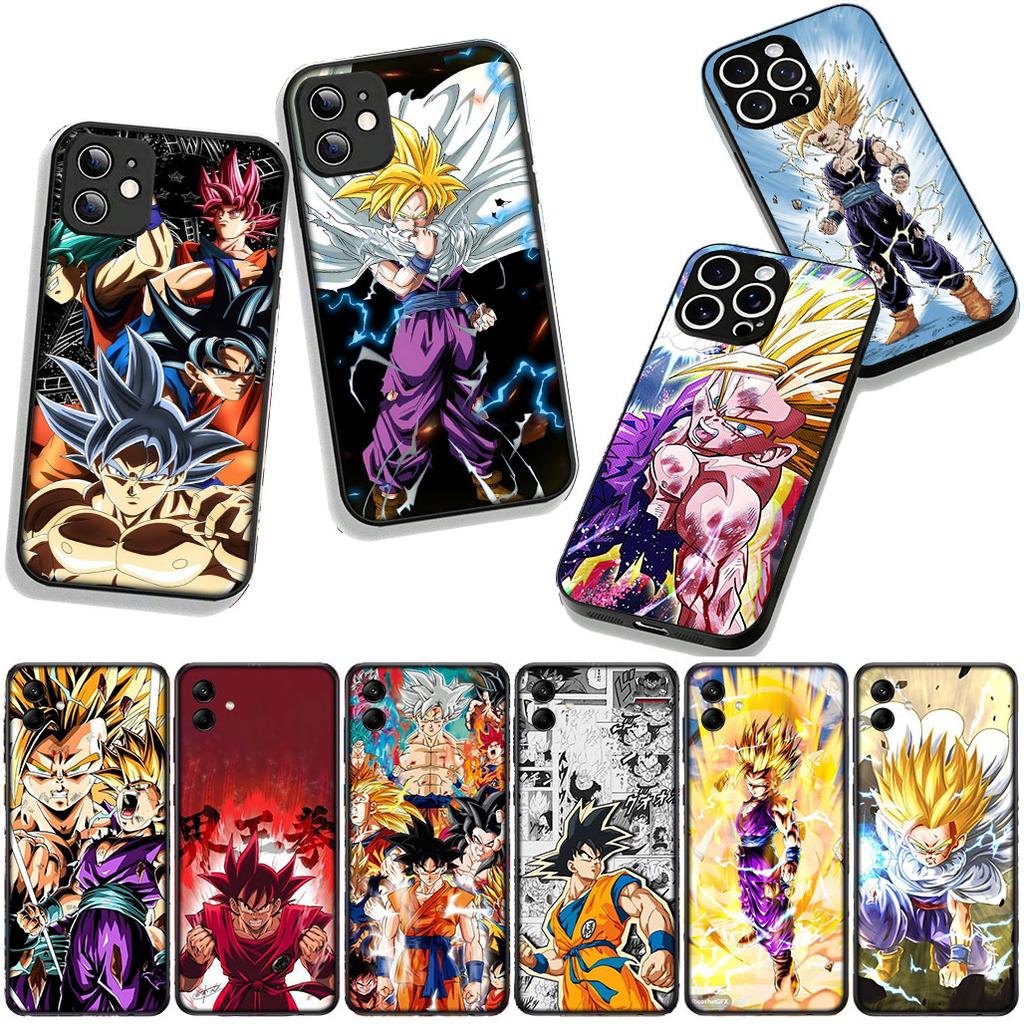 Cartoon Son Gokus Dragon Ball Gohans Phone Cover for Apple iPhone 15 14 16 Plus 12 13 Mini 17 Pro Max + ProMax 16E Air Case