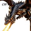 Outdoor Metal Dragon Ornaments Solar Garden Stake Light with Breathing Flame Fiber Optic Effects, Energy Efficient Stakes Waterproof Powered