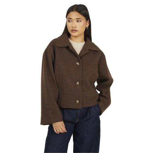 BRAVE SOUL Womens/Ladies Bonded Jacket