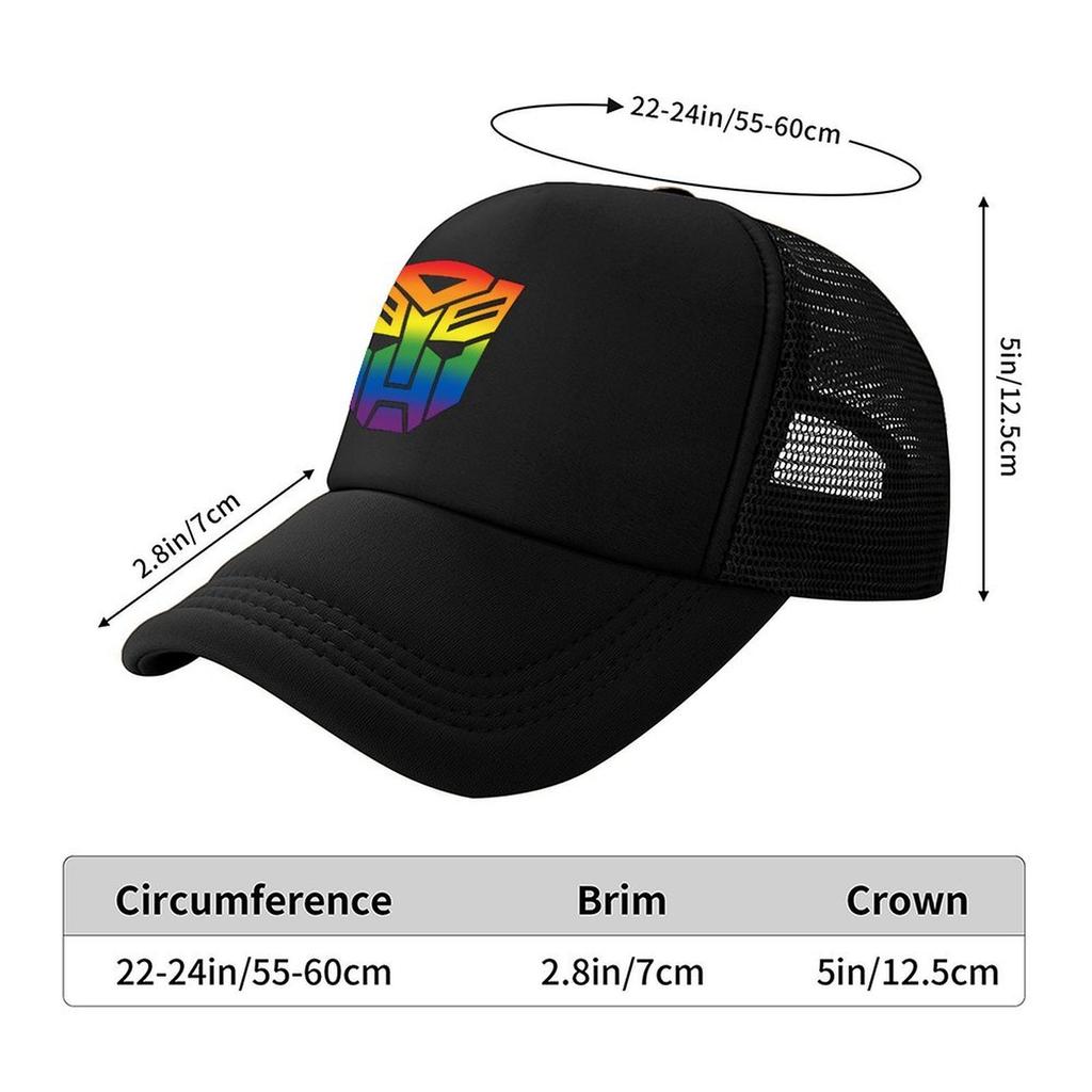 Autobots TransFormer Pride Baseball Cap Fashion Beach Bobble Hat Snapback Cap Golf Wear Baseball For Unisex Womenxs