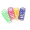 Interactive Colorful Spiral Coil Cat Spring Toy for Kittens