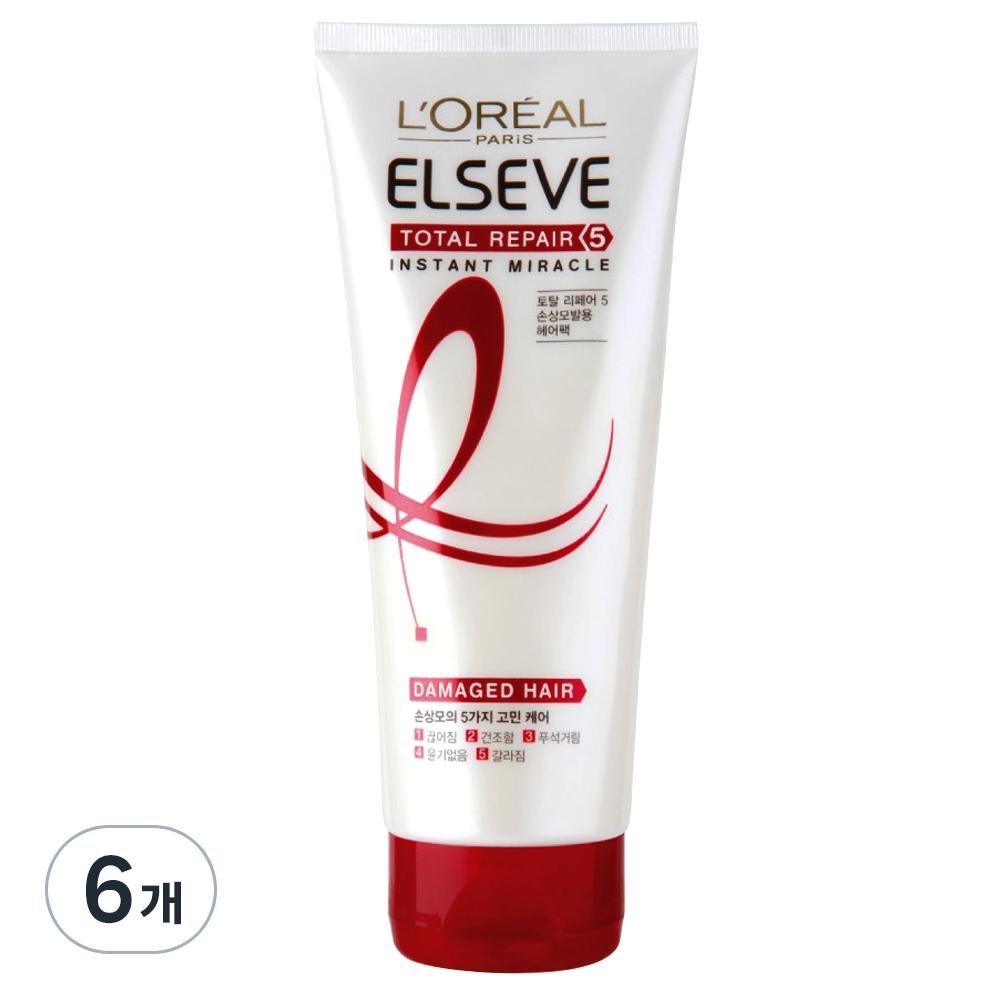 

L oreal Paris Total Repair 5 Instant Miracle Hair Pack 170 мл 6 шт 170 мл X 6