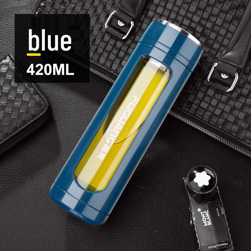 Fuguan High Borosilicate Portable Glass Water Cup