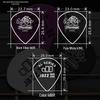 Dunlop Jazz3 482R Fast Picking Guitar Picks - Small Turtle Electric Series