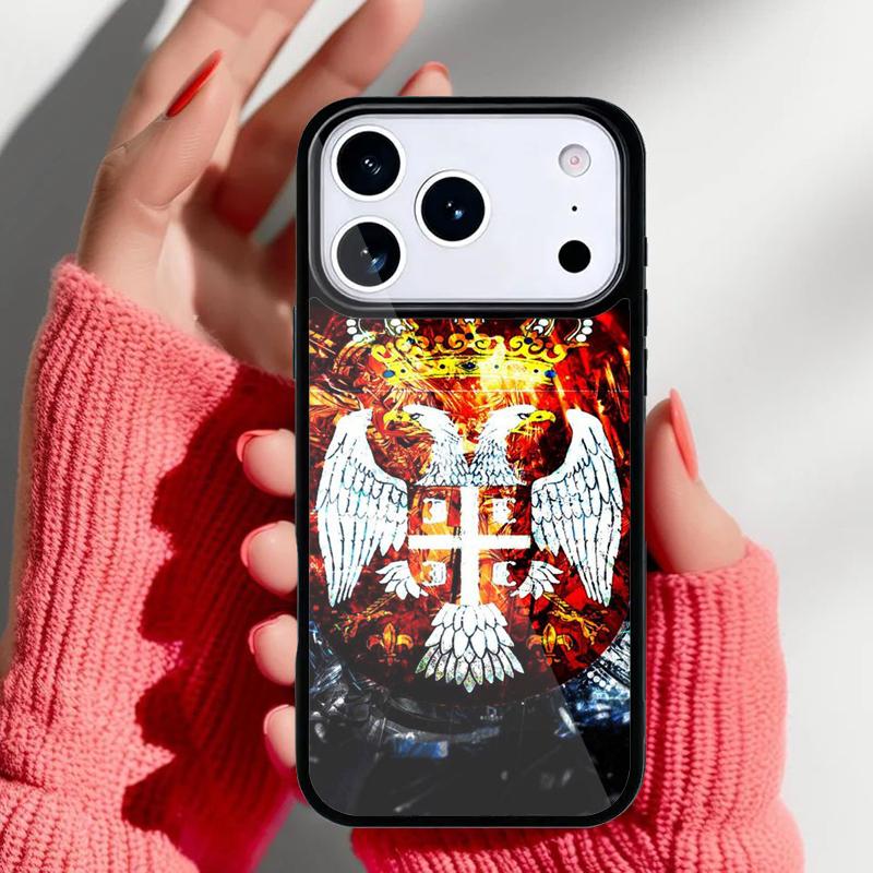 Serbia Flag Soft Phone Case for iPhone 17 Air 16e 15 14 13 Pro Max Back Cover for 12 11 Pro Coque