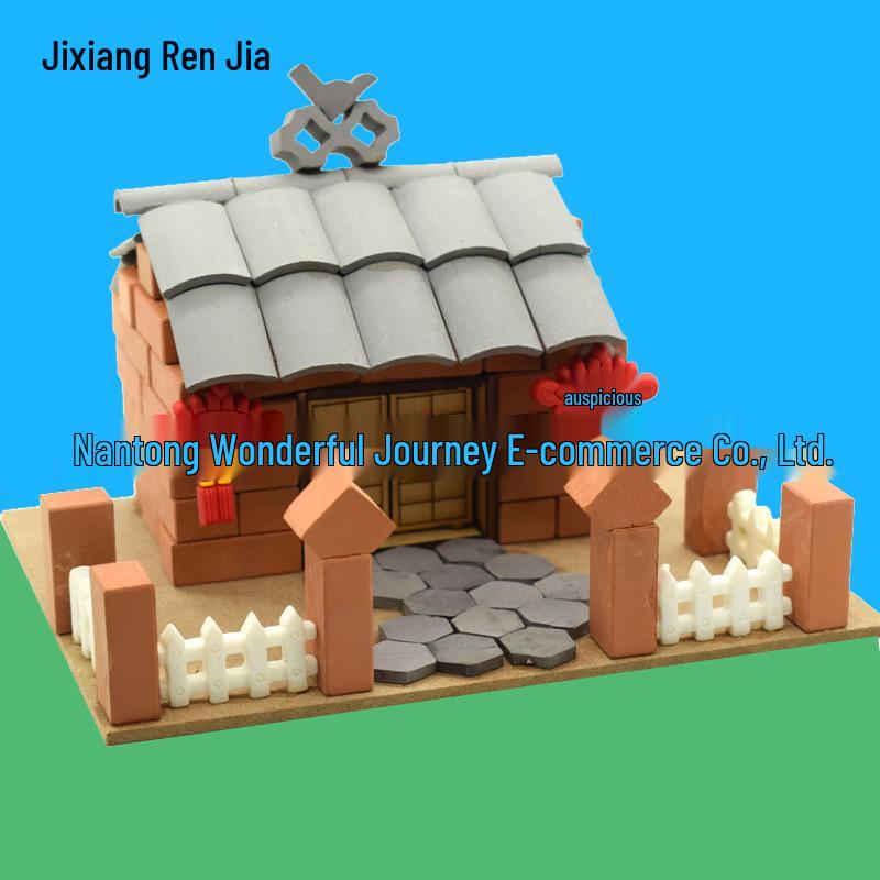 Little Bricklayer DIY Cement House Building Blocks - Educational Toy for Children