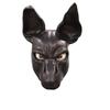 Černý Pes Latexová Maska Kapuce Anime Cosplay Vtipný Kostým Temného Rytíře Doplněk Pódium Maškarní Večírek Halloween Maska