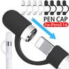 Replacement Pen Cap For iPad Pencil 1st Soft Silicone Protective Case Sleeve Anti Loss Caps Holder For iPencil Accessories