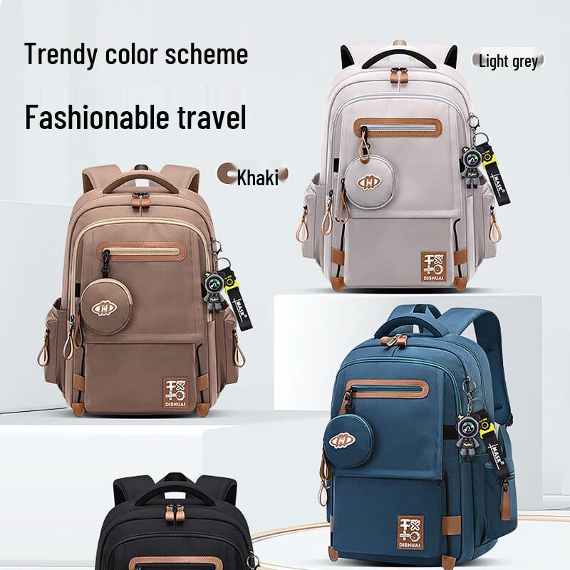 

Li Shen Ergonomic Spine Protection School Backpack