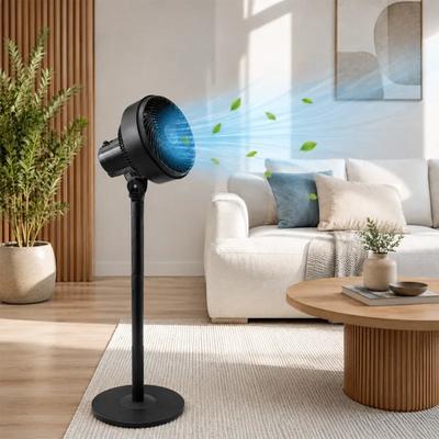 Ventilateur Sur Pied 65 W – 3 Vitesses - Oscillation Et Hauteur Réglable