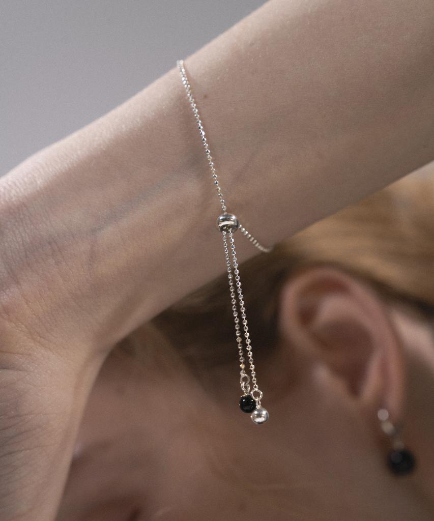 Jnui Orbit Balance Bracelet Silver