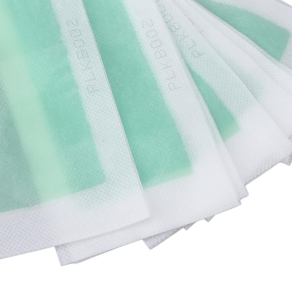 40pcs Wax Strips Kit Double Sides Fast Hair Remover Strips with Cleaning Pads for Armpit Arm Legs