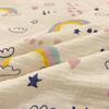 Children's Summer Cooling Quilt - Thin, Double-Layer Gauze, Machine Washable Blanket