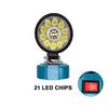 Wireless LED Work Light Portable Jobsite Light Spotlight Lamp Flood Light Flashlight Fit Makita 18v Battery (No Battery)