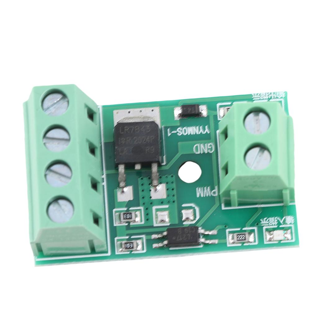 MOS FET Driver Module High Power PWM Switch Control Board 3 20V To 3.7 27VDC 10A