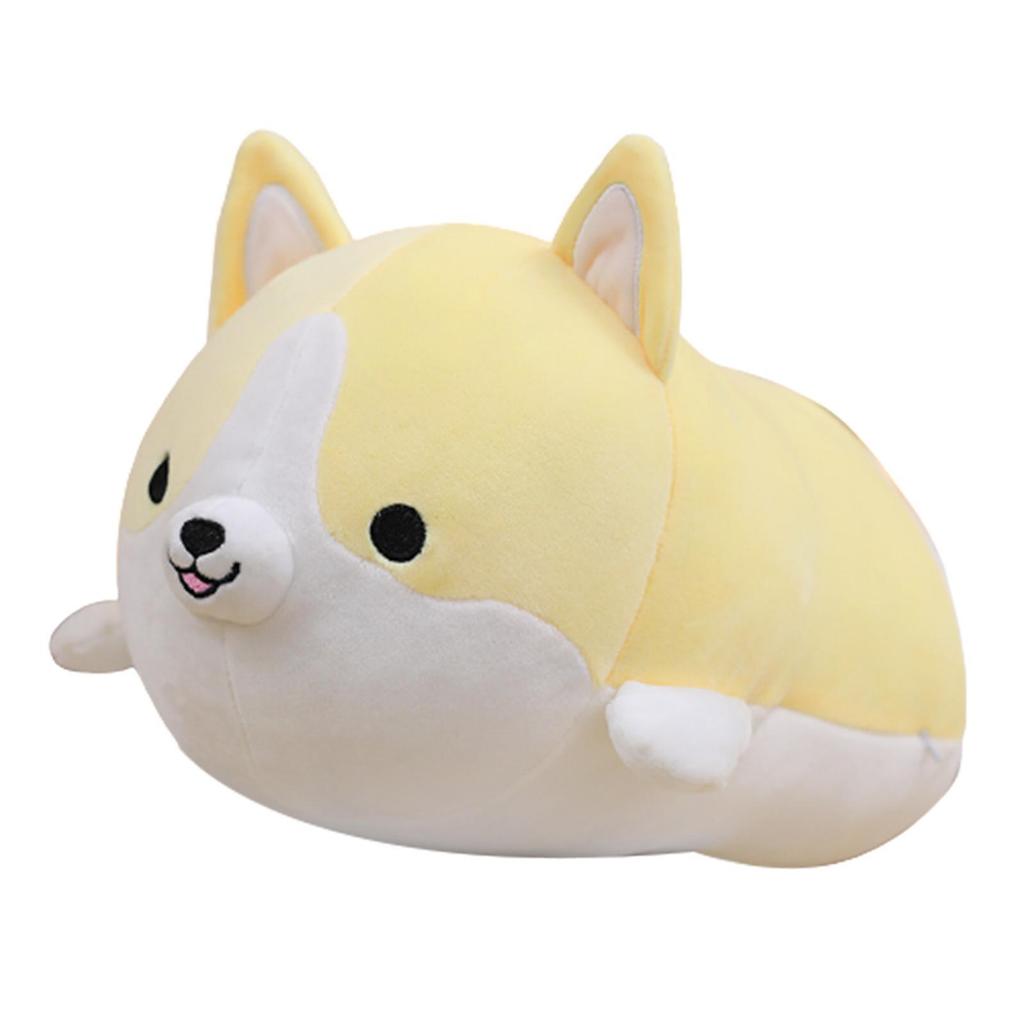 Adorable Fat Shiba Inu Dog Plush Toy Stuffed Animal Dog Puppy Doll Cushion for Kids Home Car