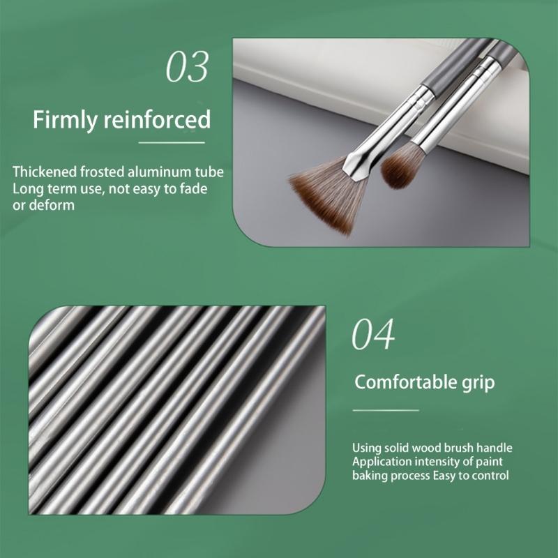14x Professional Brush Set Makeup Brushes Set Full Face Make Up Brushes Concealer Brush Powder Brush Eye Shadow Brush
